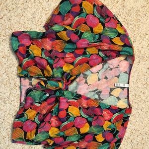 Fun colorful crop top